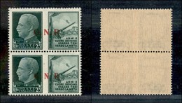 RSI - G.N.R. BRESCIA - 1943 - Secondo + Terzo Tipo - 25 Cent Esercito (14/Ief + 144/II) In Coppia - Pos. 73 (punto Picco - Sonstige & Ohne Zuordnung