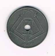 //  PRINS  KAREL  25 CENTIEM  1946  VL/FR - 10 Cent & 25 Cent