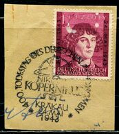 CE0084 Poland 1943 Copernicus's Birthday Plus Words FDC MNH - Andere & Zonder Classificatie