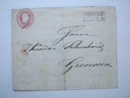 PREUSSEN , Ganzsache Mit Stempel SCHAFSTEDT - Postal  Stationery