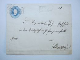 PREUSSEN , Ganzsache Mit Stempel  RESTWITZ - Postal  Stationery