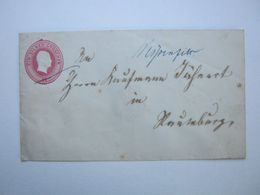 PREUSSEN , Ganzsache Mit Hds. Ortsaufgabe - Postal  Stationery