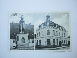 WEDEL , Schöne Karte 1940, Aktenlochung - Wedel