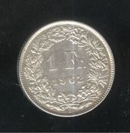 1 Franc Suisse / Switzerland 1962 TTB - Autres & Non Classés