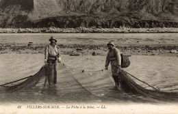 14-VILLERS-SUR-MER- LA PÊCHE A LA SEINE - Villers Sur Mer