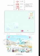 Information Brochure With Souvenir Sheet: Macau Macao 2020 COVID -19 - Storia Postale
