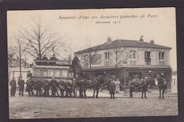 CPA Paris 75 Attelage Patache Omnibus Montsouris Palais Royal Non Circulé - Transporte Público