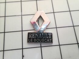 216a Pins Pin's / Rare & Belle Qualité THEME AUTOMOBILES / GARAGE RENAULT LE BOUSCAT - Renault