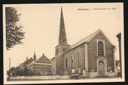 BEERLEGEM  KLOOSTERZICHT EN KERK - Zwalm