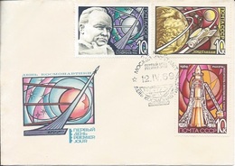 Letter FI000102 - Soviet Union (USSR SSSR Russia) Space Program 1969 - Sonstige & Ohne Zuordnung