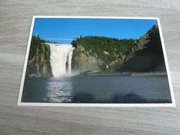 La Chute Montmorency - Plus Haute Que Niagara - L-8646-E - Editions J.c. Ricard - - Montmorency Falls