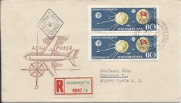 Letter FI000106 - Hungary Soviet Union (USSR SSSR Russia) Space Program 1959 - Sonstige & Ohne Zuordnung