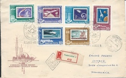 Letter FI000114 - Hungary Soviet Union (USSR SSSR Russia) Space Program 1963 - Andere & Zonder Classificatie