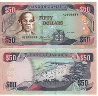 JAMAICA  50 Dollars  P79e   Dated 15.1.2004 - Jamaique