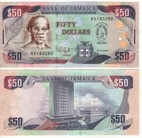 JAMAICA  50 Dollars  P88   50th Anniversary Bank Of Jamaica  Dated 01.10.2010 - Jamaica