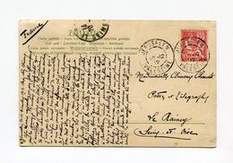 !!! 10 C MOUCHON DU LEVANT SUR CPA, CACHET JERUSALEM - PALESTINE DU 10/12/1912 - Cartas & Documentos