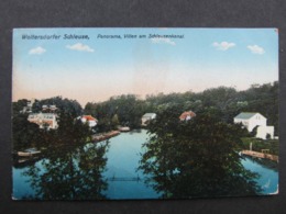 AK Woltersdorf Woltersdorfer Schleusse 1913  //  D*45344 - Woltersdorf