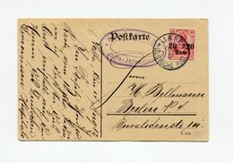 !!! LEVANT ALLEMAND, CACHET JAFFA DEUTSCHE POST SUR CP DU 15/8/1912 POUR BERLIN - Other & Unclassified
