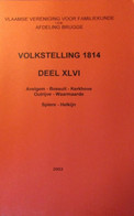 Volkstelling 1814 : Avelgem Bossuit Kerkhove Outrijve Waarmaarde Spiere Helkijn   - Genealogie - Histoire