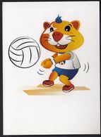 Croatia 2016 / Volleyball / European Universities Games Zagreb - Rijeka / Mascot HRKI / Sport - Volleybal