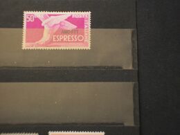 TRIESTE ZONA A - ESPRESSI - 1952 PIEDE ALATO - NUOVO(++) - Eilsendung (Eilpost)