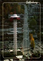 Tennessee Gatlinburg Panoramic View Of The Space Needle Looking Down Along Airport Roiad - Smokey Mountains