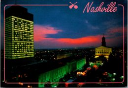 Tennessee Nashville The Legislative Plaza And State Capitol - Nashville