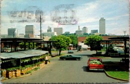 Tennessee Nashville Skyline Seen From The Farmers Market 1978 - Nashville