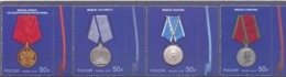 2019. Russia, State Awards Of Russia, Medals,  4v, Mint/** - Nuovi