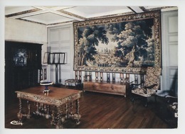 Dampierre Sur Boutonne : Intérieur Du Château, Le Grand Salon (tapisserie) Cp Vierge N°0003) - Dampierre-sur-Boutonne
