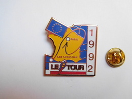 Beau Pin's , Cyclisme Vélo , Tour De France 92 , Carte De France , CEE - Cyclisme