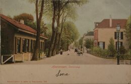 Heerenveen // Stationsweg 1904 Met KR Stempel Grijpskerk - Heerenveen