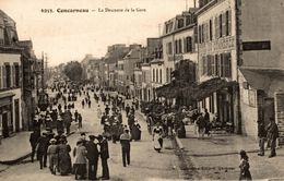 29-CONCARNEAU- LA DESCENTE DE LA GARE - Concarneau