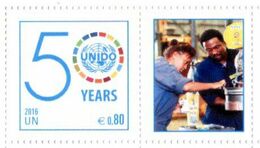 ONU Vienne 2016 - Détaché De Feuille De Timbres Personnalisés - 50ème Anniversaire De L'UNIDO ** - Ongebruikt