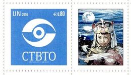 ONU Vienne 2016 - Détaché De Feuille De Timbres Personnalisés - CTBTO Putting An End To Nuclear Explosions ** - Unused Stamps