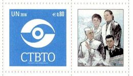 ONU Vienne 2016 - Détaché De Feuille De Timbres Personnalisés - CTBTO Putting An End To Nuclear Explosions ** - Ungebraucht