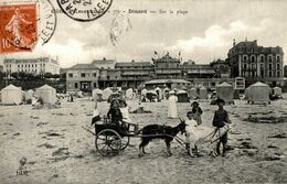 35-DINARD- SUR LA PLAGE - ( ATTELLAGE DE CHEVRES ) - Dinard