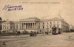 37-TOURS- PALAIS DE JUSTICE ETY QUARTIER DE GENDARMERIE - Tours