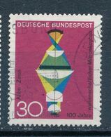 Delcampe - BRD / Bund Mi. 548 Gest. Technik Und Wissenschaft Modernes Mikroskop Strahlenführung - Physique