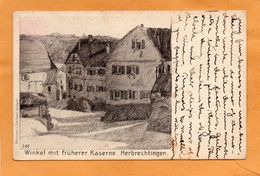 Herbrechtingen Germany 1907 Postcard - Heidenheim