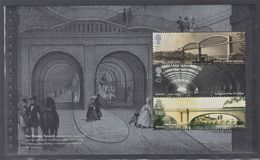 GRAN BRETAGNA  2006 PANE 1 FROM BOOKLET DX 36  1ST - 42P - 68P  THE THAMES TUNNEL  PANE VICTORIA CROSS MNH SG 2607a - Neufs