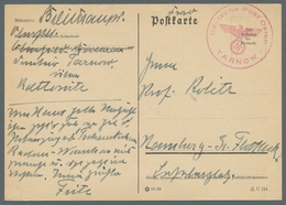 Feldpost 2. Weltkrieg: 1939, Briefstempel "Deutsche Post Osten Tarnow" Auf Guterhaltener Feldpostkar - Other & Unclassified