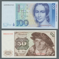 Deutschland - Deutsches Reich Bis 1945: 1898-1993, Sammlung Von Etwa 250 Banknoten In Einem Einsteck - Other & Unclassified