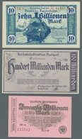 Deutschland - Deutsches Reich Bis 1945: 1903-1948, Partie Von Etwa 260 Banknoten Mit U.a. Kaiserreic - Other & Unclassified