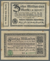 Deutschland - Notgeld - Mecklenburg-Vorpommern: 1918-1923, Sammlung Von Etwa 350 Notgeldscheinen In - [11] Emisiones Locales