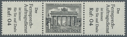 Berlin - Zusammendrucke: 1952, Komplette Postfrische Partie Der Zusammendrucke Aus Markenheftchen 2 - Se-Tenant