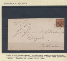 Dänemark - Stempel: BORNHOLM; 1858-1960 (ca.), Sammlung Der Abstempelungen Auf Der Insel Bornholm Mi - Frankeermachines (EMA)