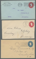 Vereinigte Staaten Von Amerika: 1887-1916, Kleine Partie Von Insgesamt Elf Belegen, Meist Gebrauchte - Lettres & Documents