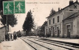 CHAMPLITTE ( 70 ) - Vue Intérieure De La Gare - Autres & Non Classés