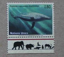 Ge94-01 : Nations-Unies (Genève) / Protection De La Nature - Balaenoptera Musculus (baleine Bleue Ou  Rorqual Bleu) - Nuevos